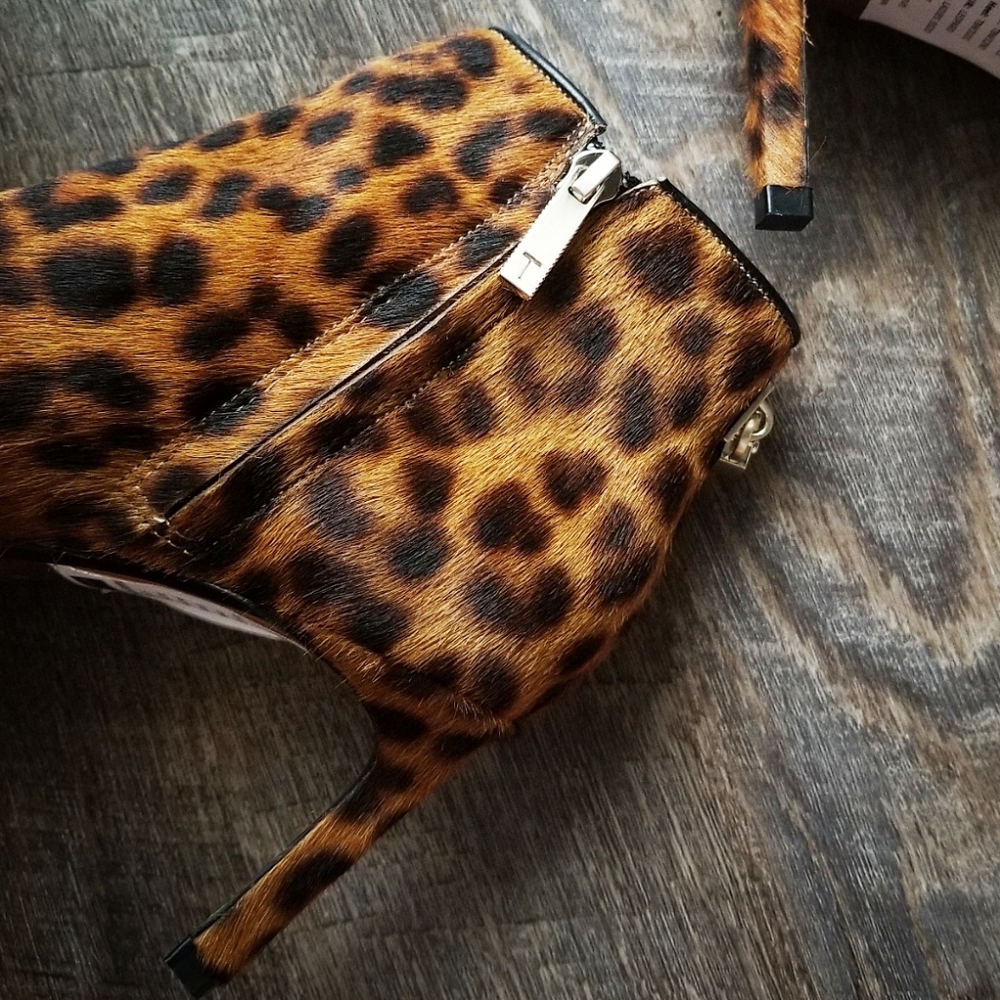 TED BAKER LOKETEL LEOPARD BOOTIES 3 - Picture 7 of 7